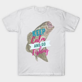 Keep Calm Go Fishing T-Shirt